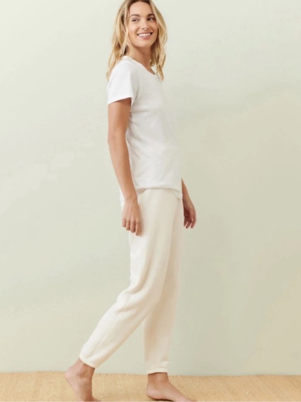 Jenni Kayne Saturday Cotton Sweatpants size Small